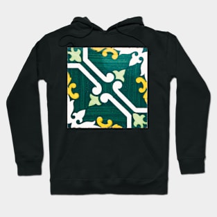 Traditional Portuguese glazed tiles Hoodie